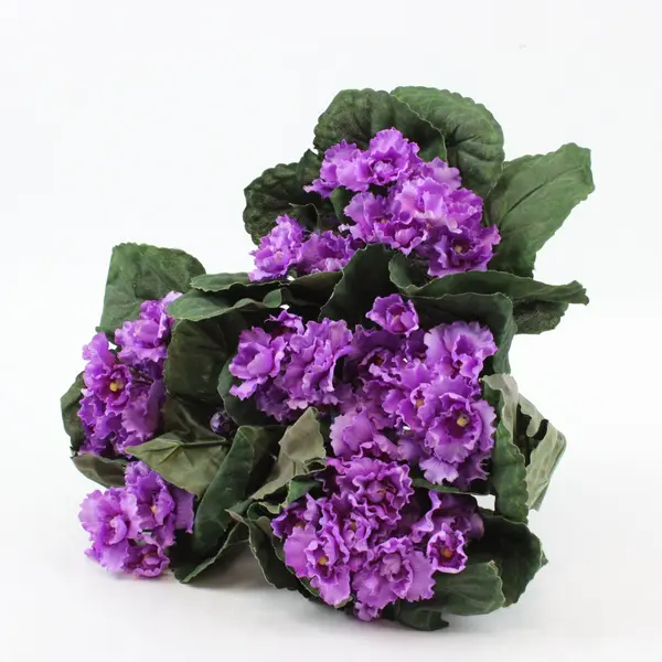 Lot of 4 Sullivans Artificial Light Purple African Violet Flowers