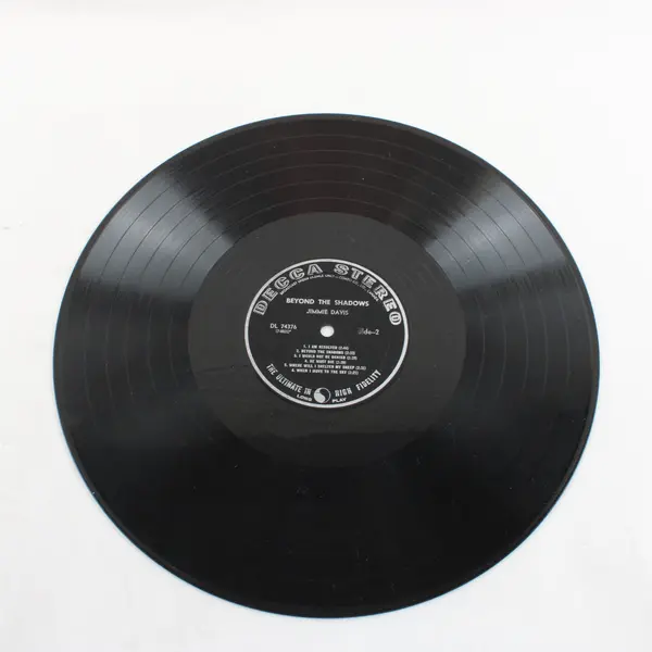 Jimmie Davis Beyond the Shadows Decca 12" Vinyl LP Record