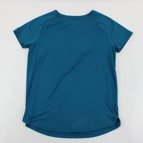 Athletic Works Turquoise Blue Sportswear Short Sleeve Shirt Youth L (10-12) 