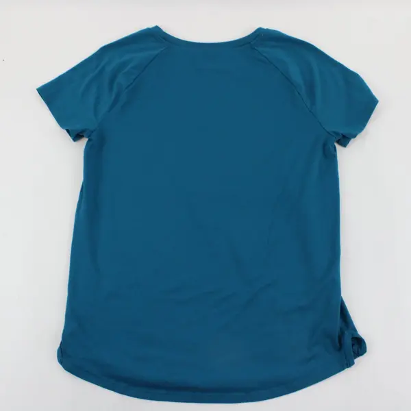 Athletic Works Turquoise Blue Sportswear Short Sleeve Shirt Youth L (10-12) 