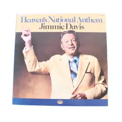 Vintage Jimmie Davis Heaven's National Anthem 12" Vinyl Record LP