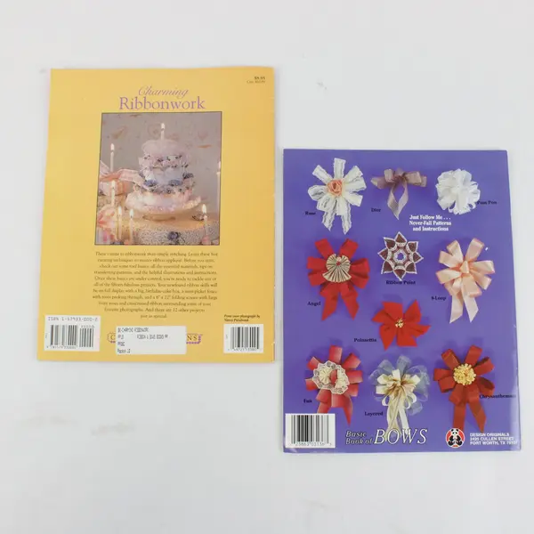 Basic Book of Bows by Kathy Lamancusa  & Charming Ribbonwork by Kelly Henderson