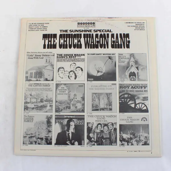 Chuck Wagon Gang The Sunshine Special Harmony HL 7339 12" Vinyl LP