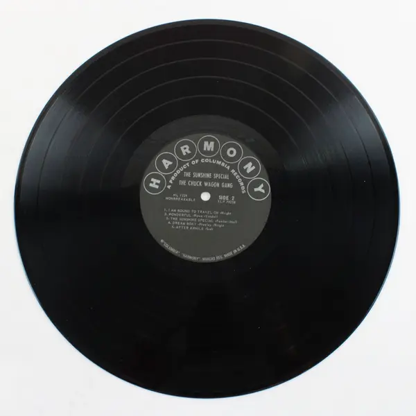 Chuck Wagon Gang The Sunshine Special Harmony HL 7339 12" Vinyl LP