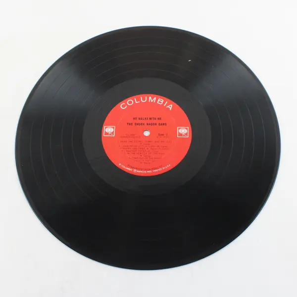 Chuck Wagon Gang He Walks With Me Columbia CL 2080 12" LP Vinyl