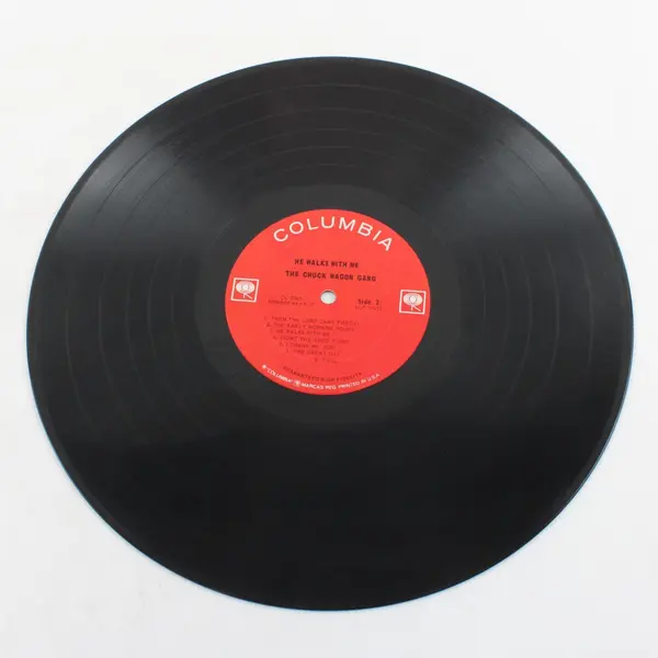 Chuck Wagon Gang He Walks With Me Columbia CL 2080 12" LP Vinyl