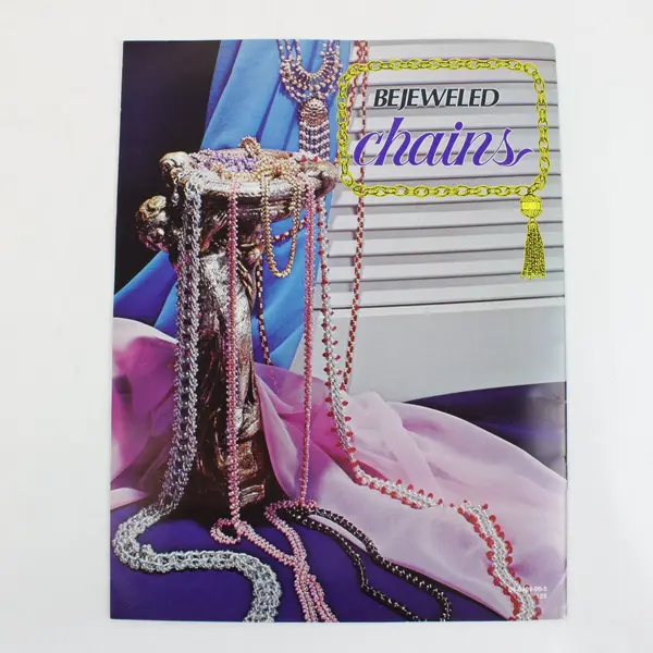 Vintage 1974 Bejeweled Chains Instruction Booklet 0409 Harold Mangelsen & Sons