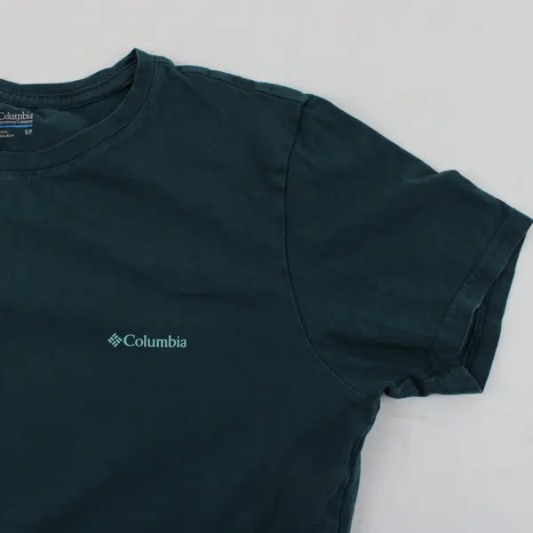 Columbia Sportswear "Escape to Nature and Back" Dark Turquoise T-Shirt Women's S