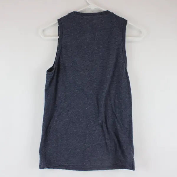 Positive Tees Gray "Be Kind" Rainbow Graphic Tank Top Women's S