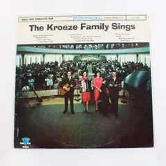 Kroeze Bros. Evangelistic Team The Kroeze Family Sings 12" LP LP 103