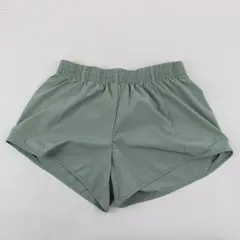 Athletic Works Green Sportswear Lined Shorts Youth Girls Size XL (14-16)