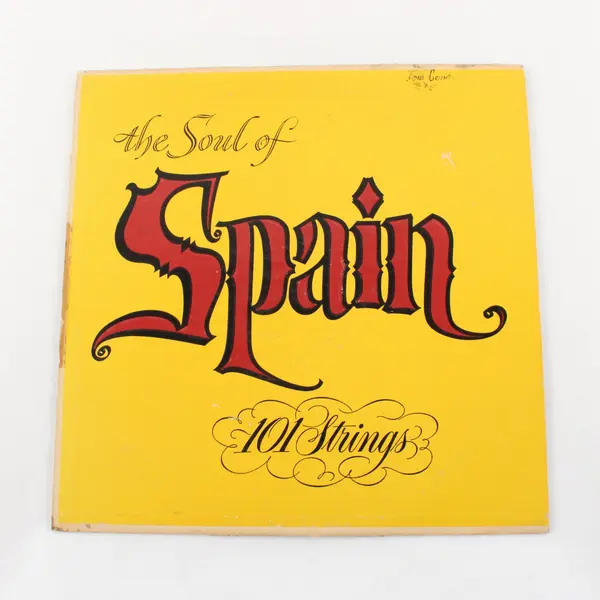 101 Strings The Soul of Spain  12" Vinyl Record  P-6600