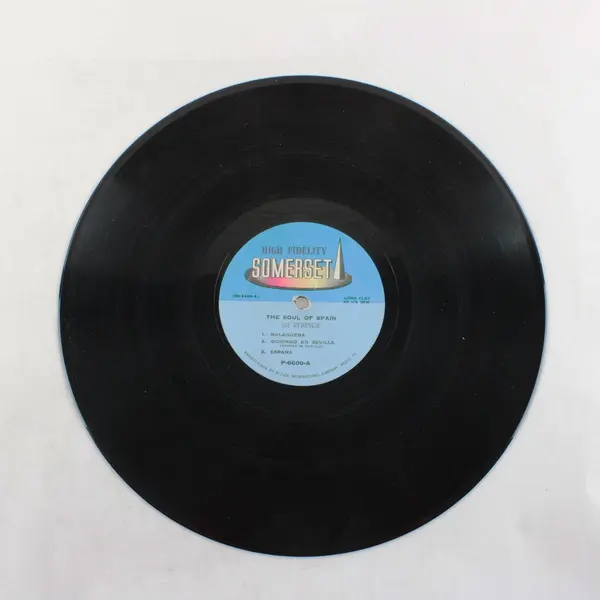101 Strings The Soul of Spain  12" Vinyl Record  P-6600