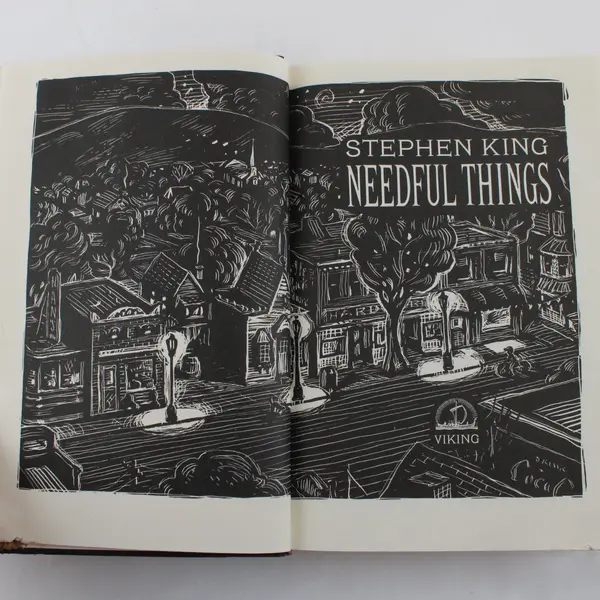 Stephen King Needful Things First Edition Hardcover No Dust Jacket 1991