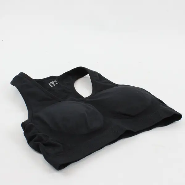 Jockey Black Racer Back Padded Sports Bra Size M