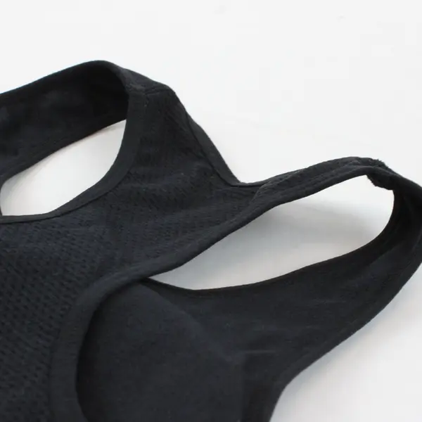 Jockey Black Racer Back Padded Sports Bra Size M