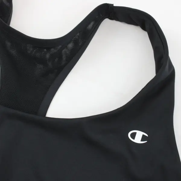 Champion Black Racer Back Sports Bra Unmarked Size