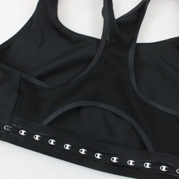 Champion Black Racer Back Sports Bra Unmarked Size