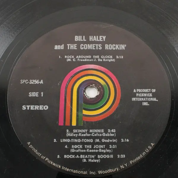 Bill Haley & His Comets Rockin' 12" Vinyl LP SPC-3256