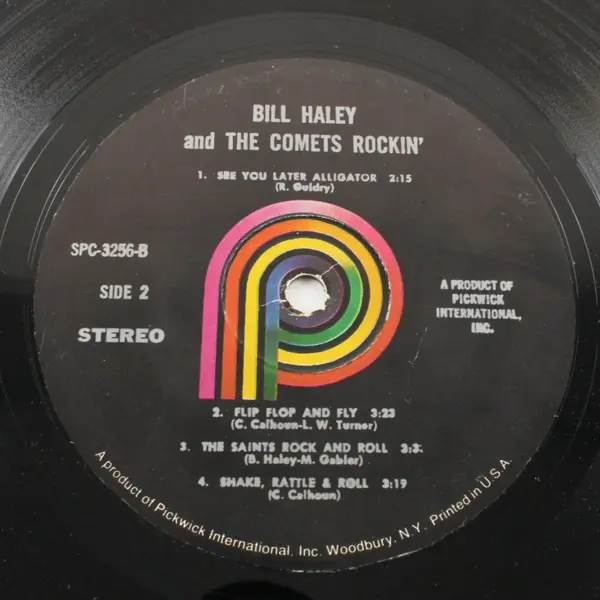 Bill Haley & His Comets Rockin' 12" Vinyl LP SPC-3256