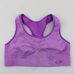 Champion Purple No Padding Racer Back Sports Bra Size M