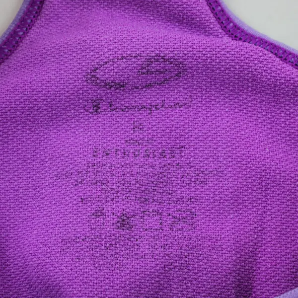 Champion Purple No Padding Racer Back Sports Bra Size M