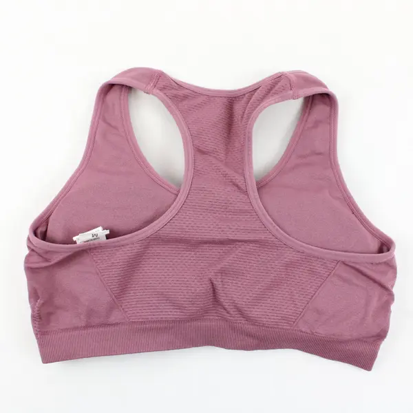 Jockey Purple Racer Back Padded Sports Bra Size M