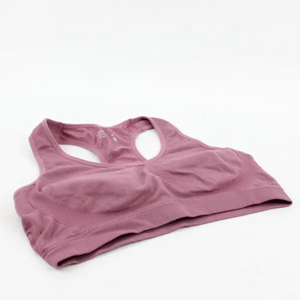 Jockey Purple Racer Back Padded Sports Bra Size M