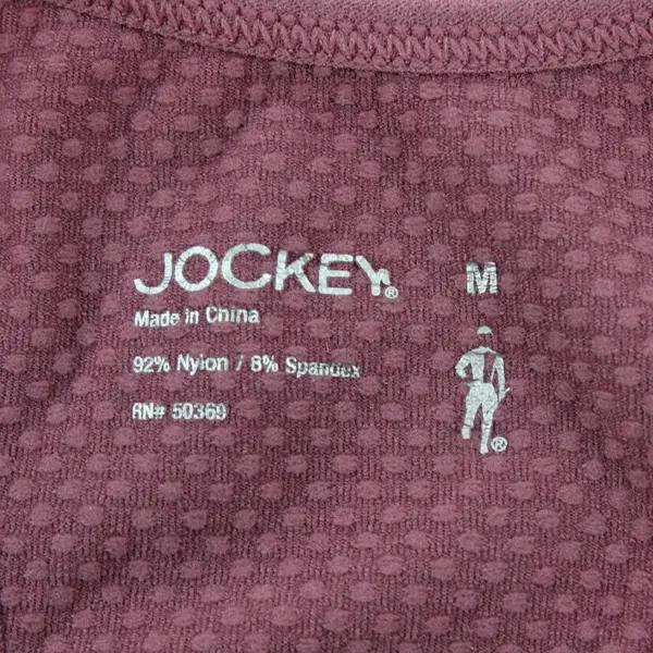 Jockey Purple Racer Back Padded Sports Bra Size M