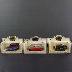 Lot 3 Lledo "Days Gone" Vintage Die-Cast Vehicle Models in Boxes, England 1993 