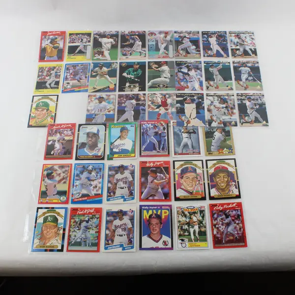 Lot of 101 Late 1980s-Early 1990s Baseball Cards Mixed Brands