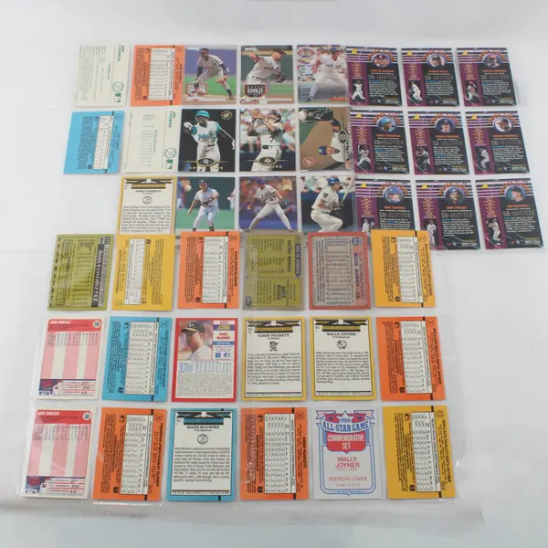 Lot of 101 Late 1980s-Early 1990s Baseball Cards Mixed Brands