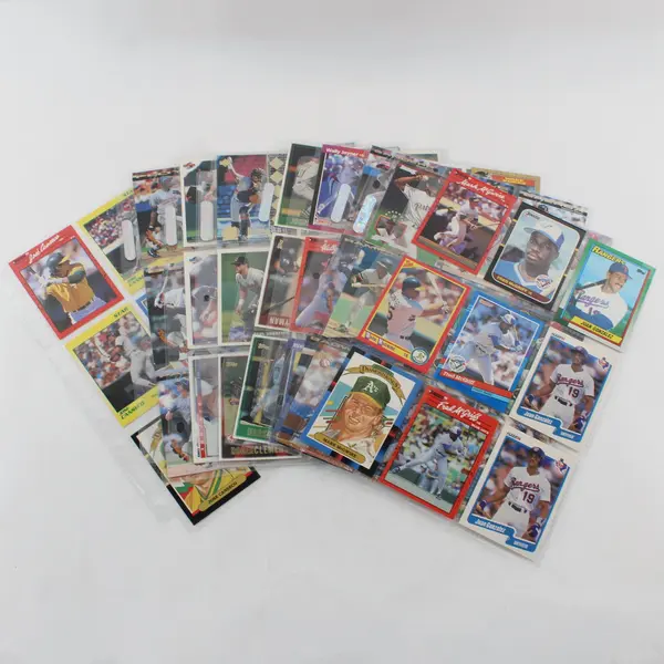 Lot of 101 Late 1980s-Early 1990s Baseball Cards Mixed Brands