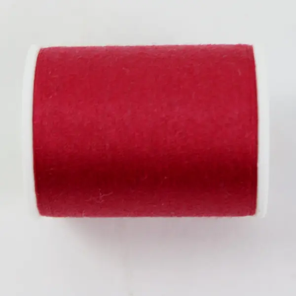 Lot of 6 Coats & Clark and Trusew Sewing Thread Spools Red Brown