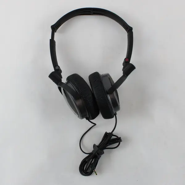 Sony MDR-NC7 Noise Canceling Headphones Black Foldable Used