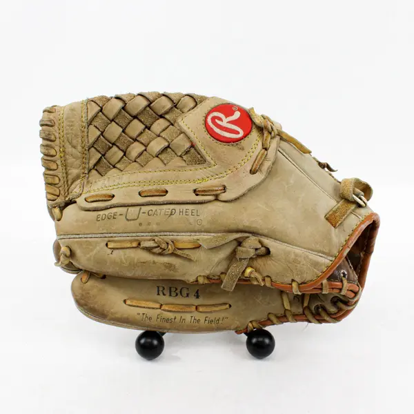 Rawlings RBG4 Steve Avery Baseball Glove Vintage Basket Web Fastback 