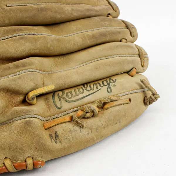 Rawlings RBG4 Steve Avery Baseball Glove Vintage Basket Web Fastback 