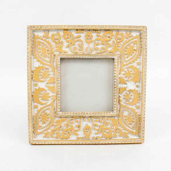 Opalhouse Trellis Motif Resin Picture Frame 4x4 Photo