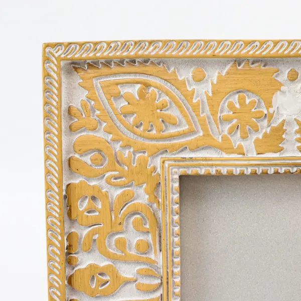 Opalhouse Trellis Motif Resin Picture Frame 4x4 Photo