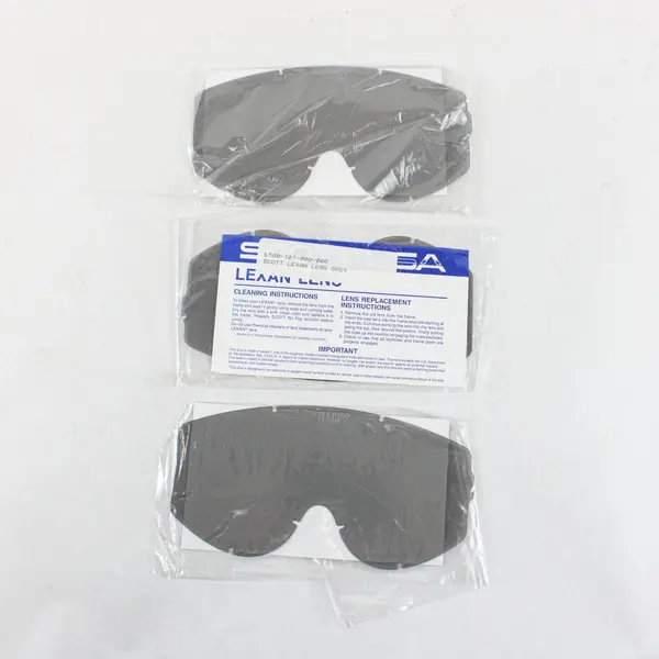 Lot of 15 Scott Replacement Lenses Lexan AMP Blue Flashback SGT Lexan Used