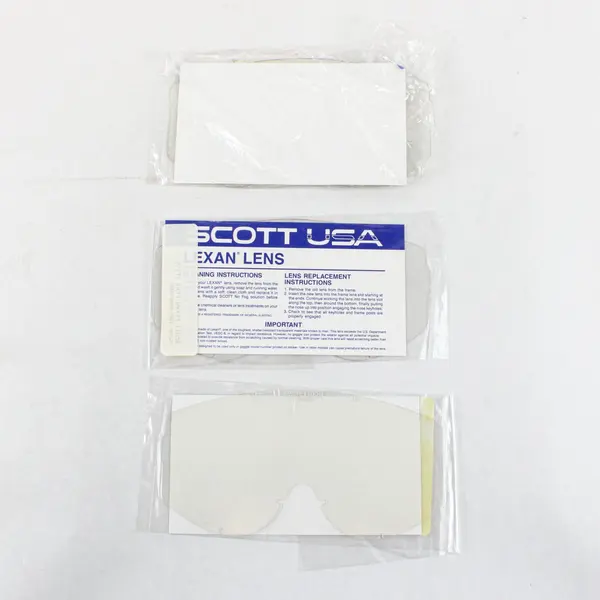 Lot of 15 Scott Replacement Lenses Lexan AMP Blue Flashback SGT Lexan Used