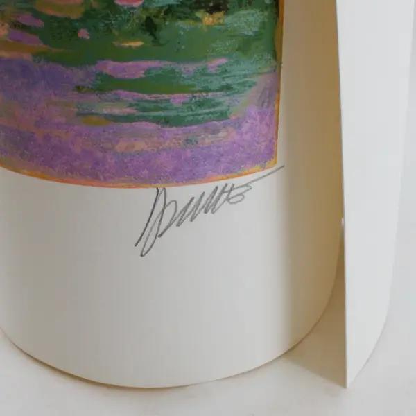 Lot of 2 Max Hayslette Lithoprint Landscape Prints, One Greenbrier III