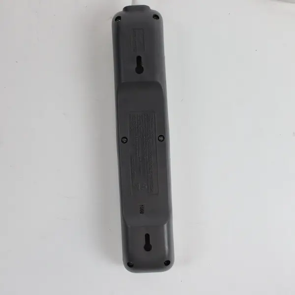 Prime PB8100V2 Power Strip Flat Plug 6 Outlet 3 Ft Cord
