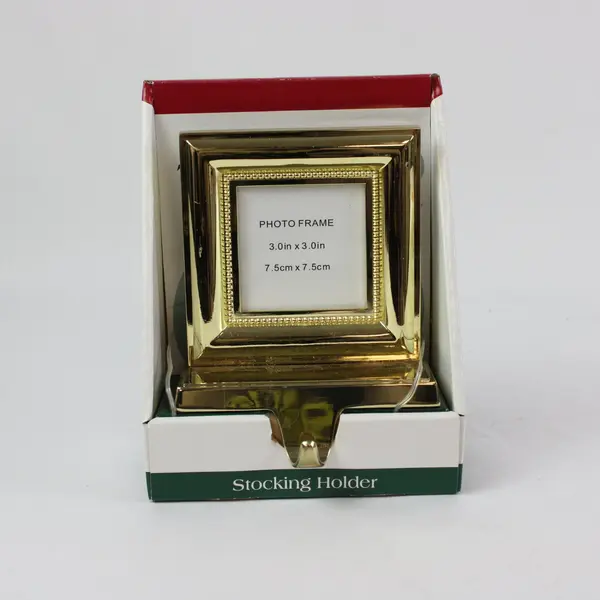 TrimMerry Stocking Holder Picture Frame Christmas Holiday Decor