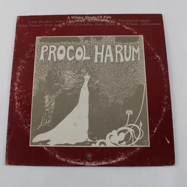 Procol Harum A Whiter Shade of Pale 12" LP Vinyl A&M SP 4373