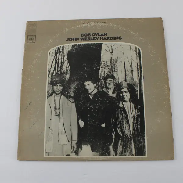 Bob Dylan John Wesley Harding Columbia 12" Vinyl LP CS 9604