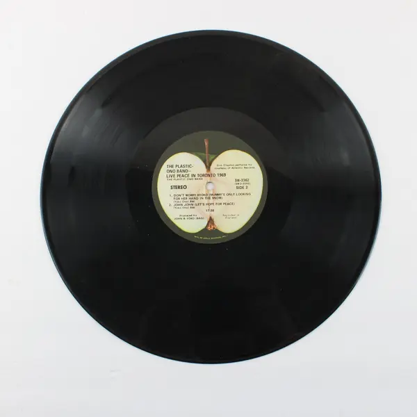 Plastic Ono Band Live Peace In Toronto 1969 12" Vinyl Record