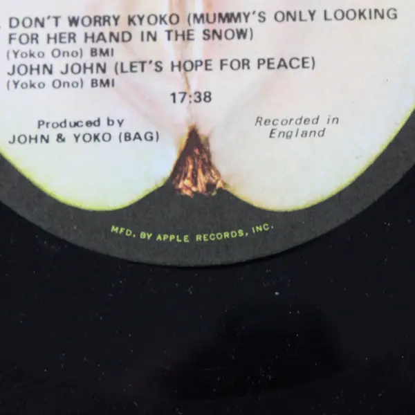 Plastic Ono Band Live Peace In Toronto 1969 12" Vinyl Record