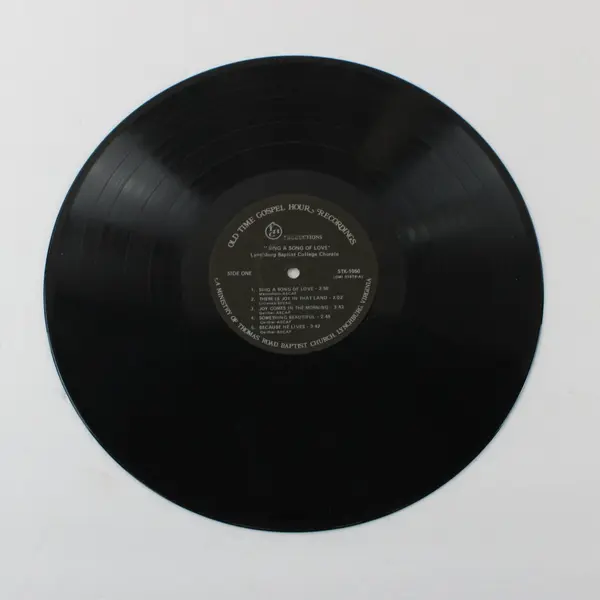 Dynamic Lynchburg Baptist College Chorale Sing A Song Of Love 12" LP DMI-51574