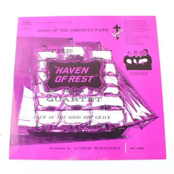 Christian Faith Recordings Haven of Rest Quartet Crew of the GoodShip Grace/12"
